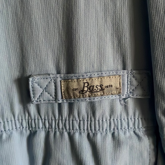 G.H. Bass & Co. Explorer - Casual Utility Shirt In Oxford Blue, Size L - Picture 3 of 5